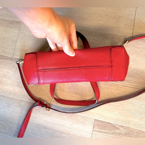 Michael Kors red crossbody purse. Excellent condition. - Picture 3 of 9